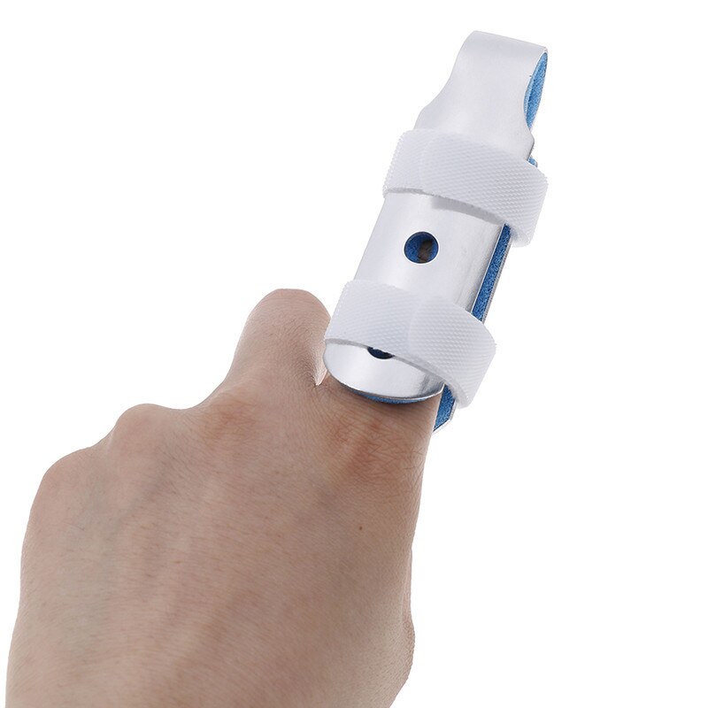 Aluminum & Foam Support Brace Finger Splint Hand Trigger Mallet Broken ...