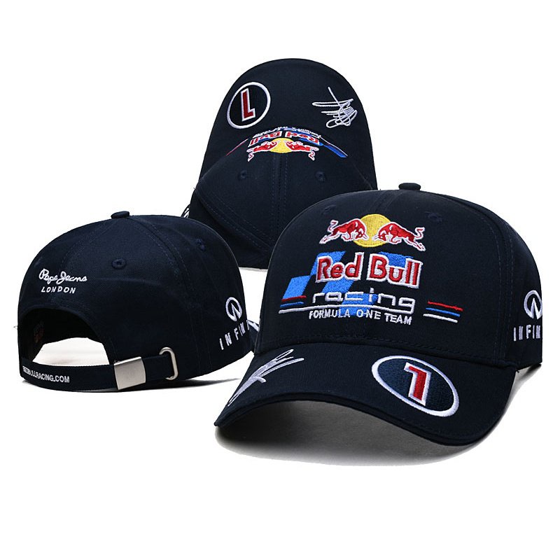 Red Bull Racing team hat F1 adjustable baseball cap Redbull infinity No ...