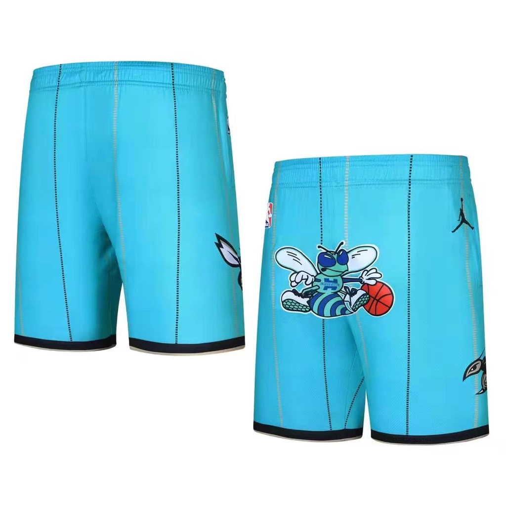 Blue's Charlotte DriFit NBA Basketball Jersey Shorts For Men Materials