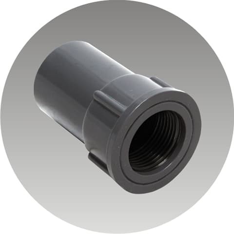 Pvc Pipe Connection Socket Reducer Socket Thread In 1/2