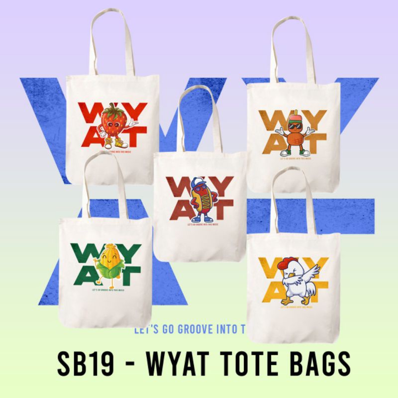 SB19 - WYAT Tote Bags (Unofficial) | Shopee Philippines