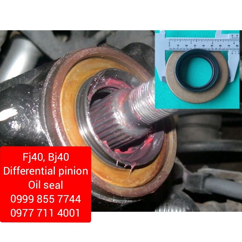 Pinion Oil Seal 1pc Fj40 Bj40 Fj45 Bj45 Differential Flange