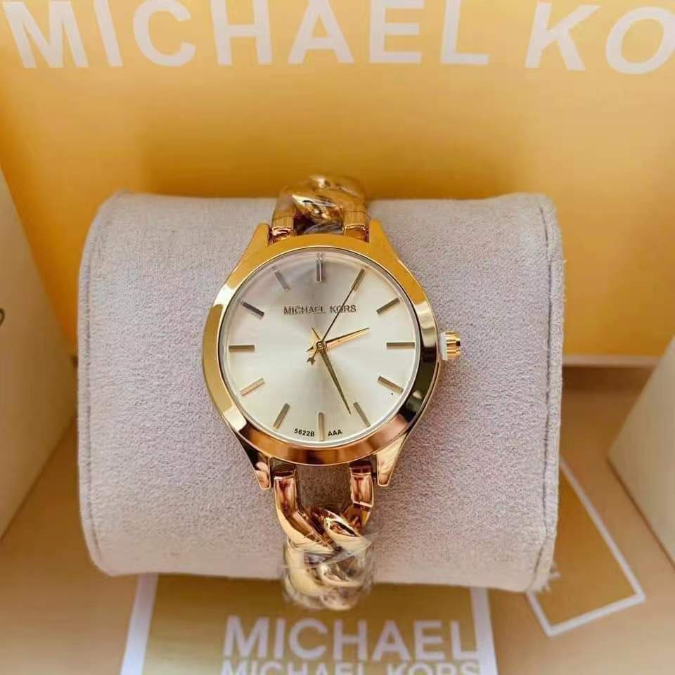 Michael Kors MK Twisted Watch Lady for Women Stainless Fashion Runaway ...