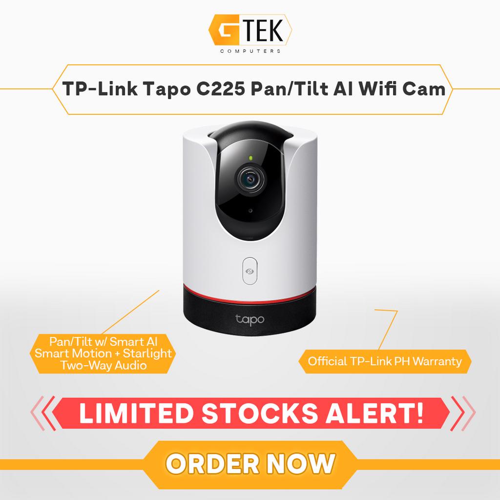 TP-Link Tapo C225 Pan/Tilt AI Home Security Wi-Fi Camera | Shopee ...