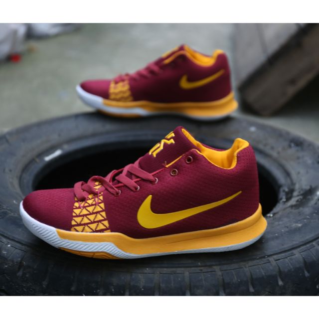 Kyrie cheap shoes maroon