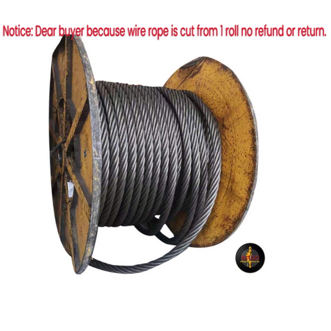 Mago 20 Meters 12mm Wire Rope For Mobile Crane 35*7 Series Non-Rotating ...