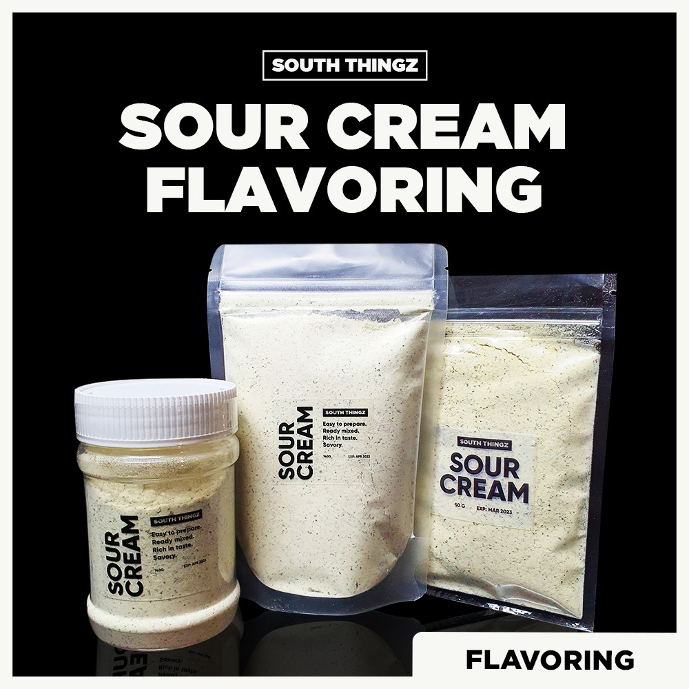 Sour Cream and Onion Flavoring/Flavor Fries High Quality (140G & 50G) Bottled/Cannister/Refill