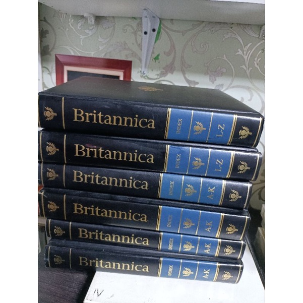 THE NEW ENCYCLOPEDIA BRITANNICA INDEX (BLACK) | Shopee Philippines