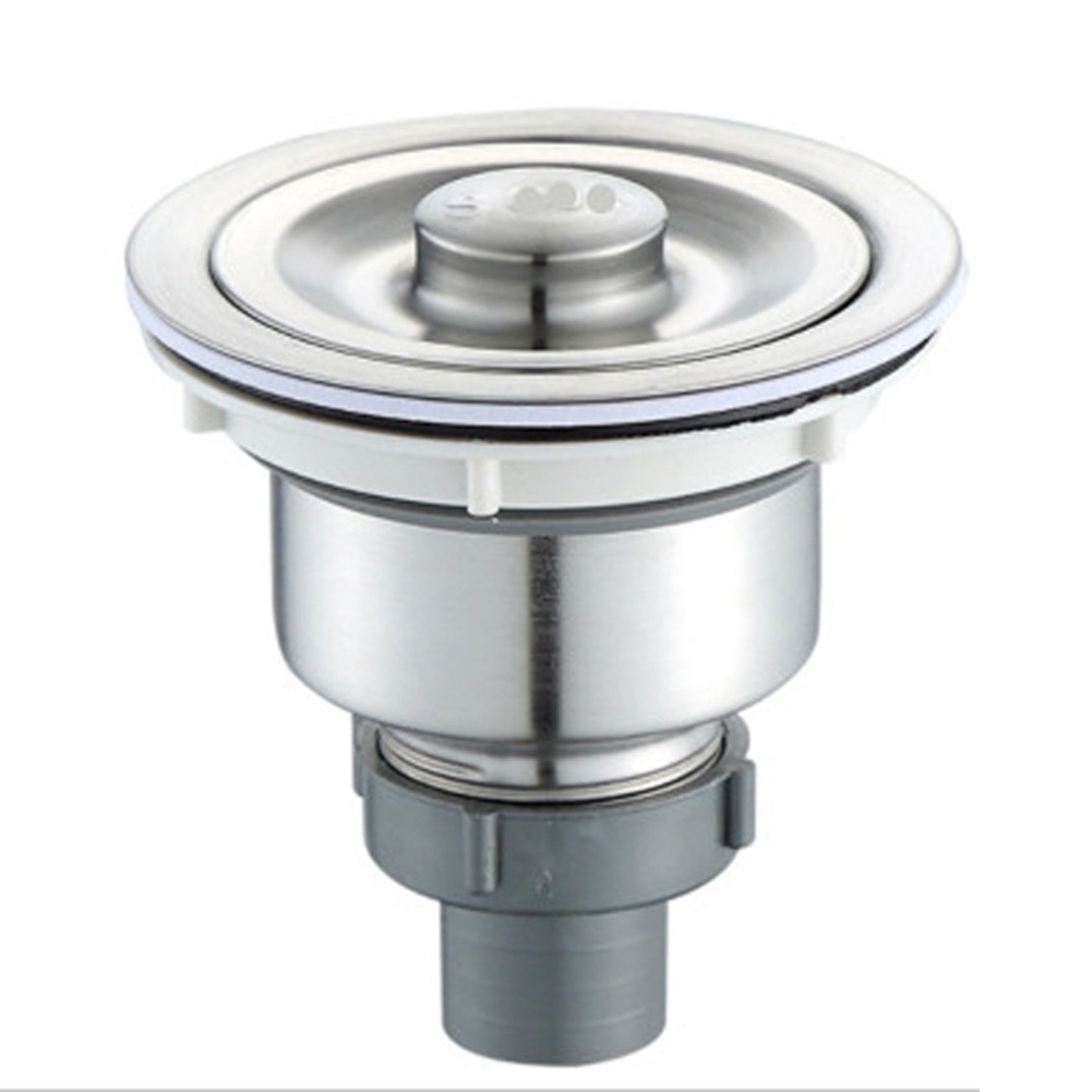 Stainless Steel Sink Drain Assembly Waste Strainer Sink Basket Strainer