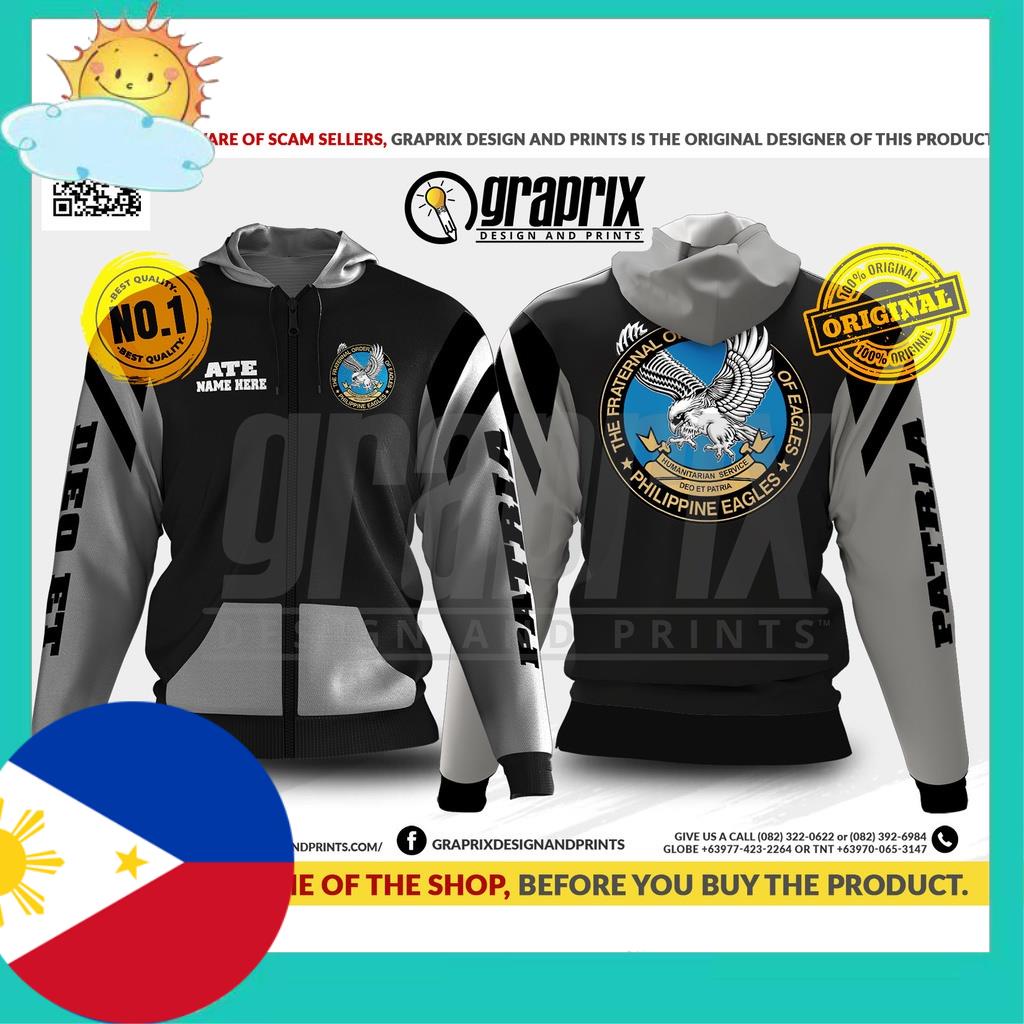 Full Sublimation The Fraternal Order of Eagle Philippines Eagles Plain ...