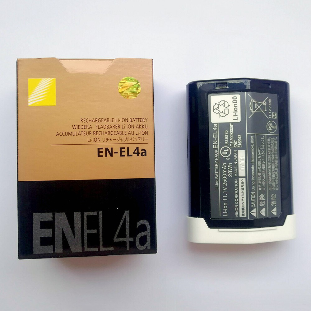 Original 2500mAh EN-EL4a ENEL4 Camera Battery for Nikon D2 D3 D2H D2X D2Hs  D3s D3x F6 Digital SLR Shopee Philippines