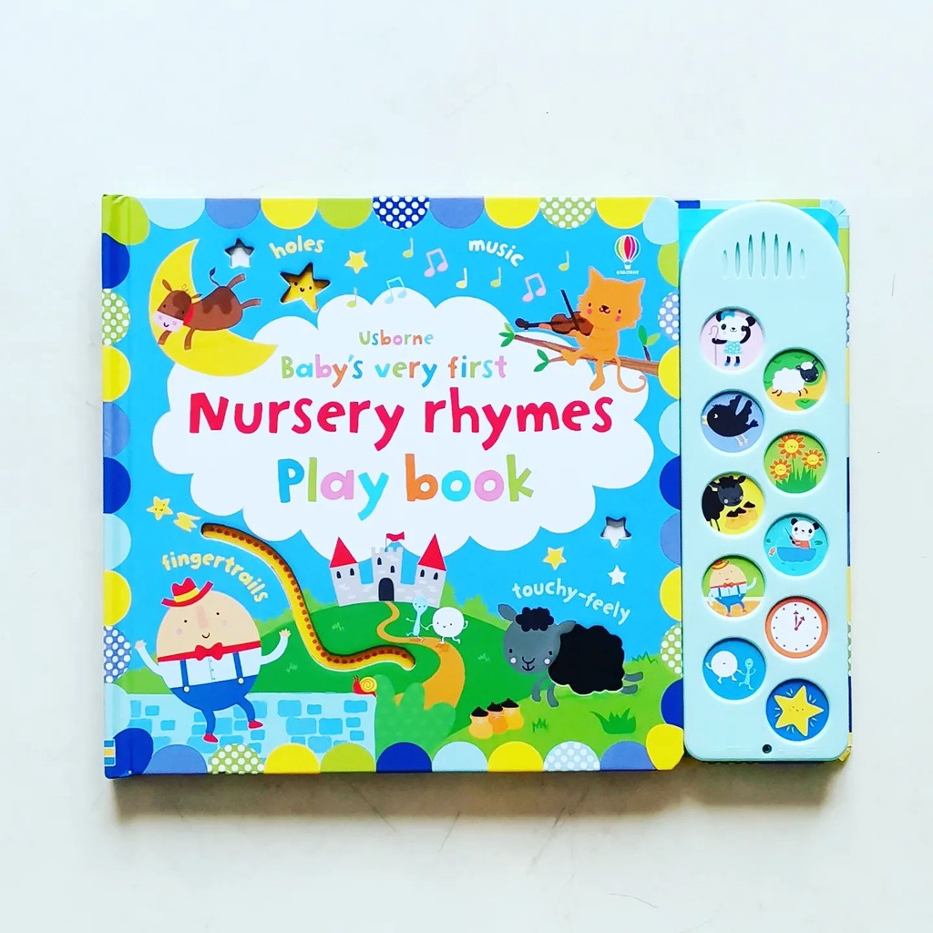 Usborne Nursery Rhymes Play Book (Board/Sound Book) Shopee Philippines