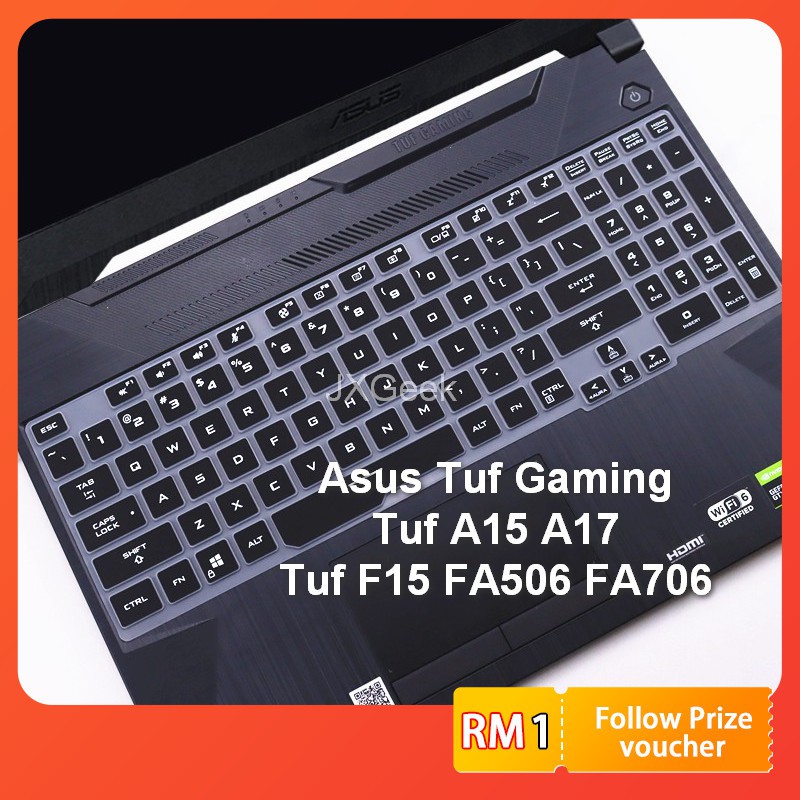 Keyboard Cover Asus Tuf Gaming A15 A17 FA706 FA506 FX506L FX706H FX506H F15  F17 FA506IH FA506iu FA506iv Fa506ii Fa706ii