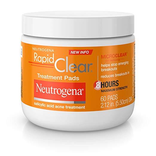 Neutrogena Rapid Clear Treatment Pads (60 Pads) | Shopee Philippines