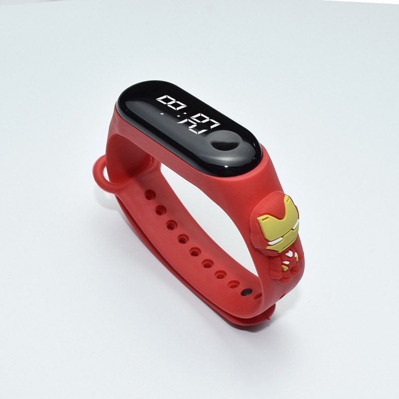 Iron man led watch sales