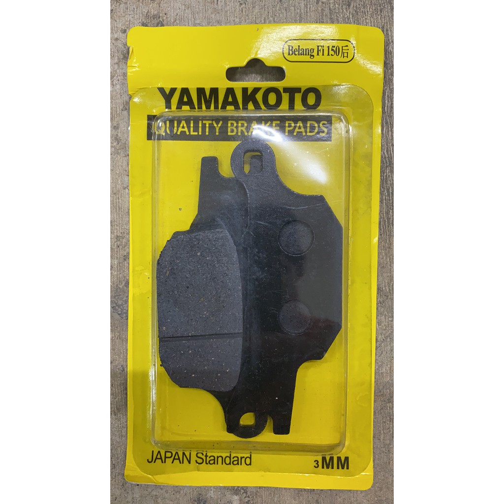 Motorcycle Brake Pad raider150 FI rear (10 pcs) | Shopee Philippines