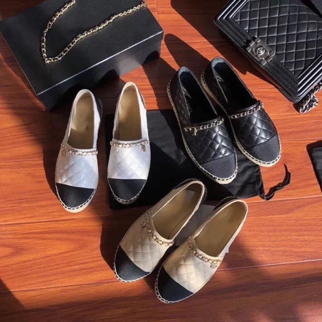 Chanel on sale espadrilles colors