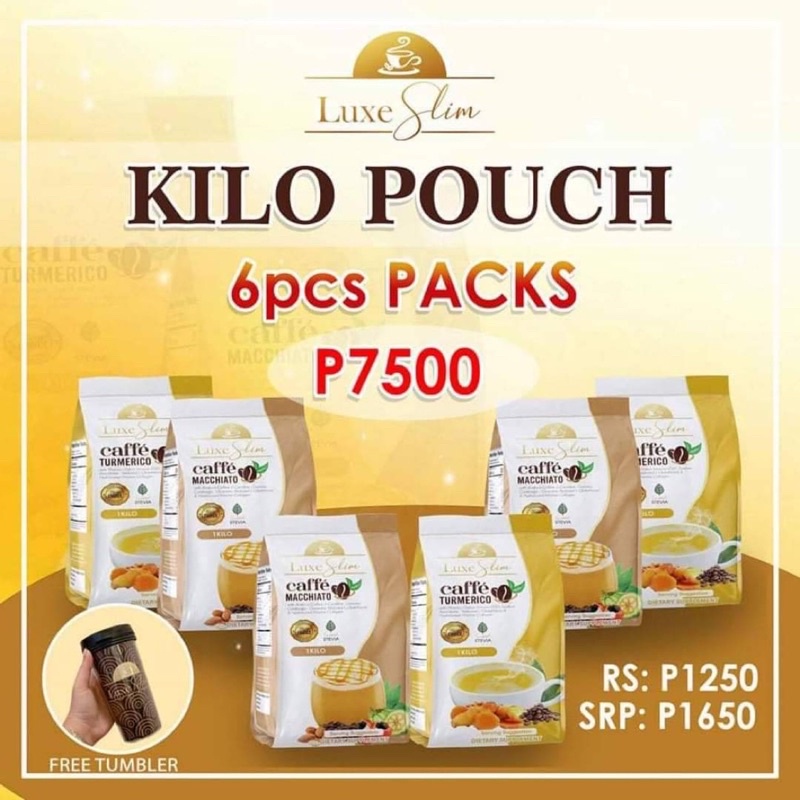 Luxe Slim - Luxe Slim Coffee Kilo Pouch Package | Shopee Philippines