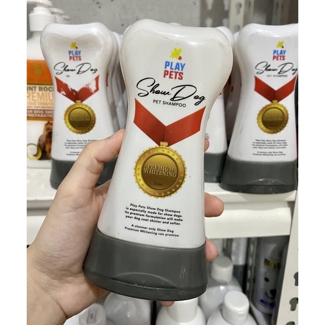 Playpets Show Dog Whitening shampoo 250ml (new packaging) April 2024