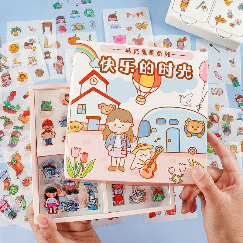Box of 100 stickers (25 sheets individually) | Shopee Philippines