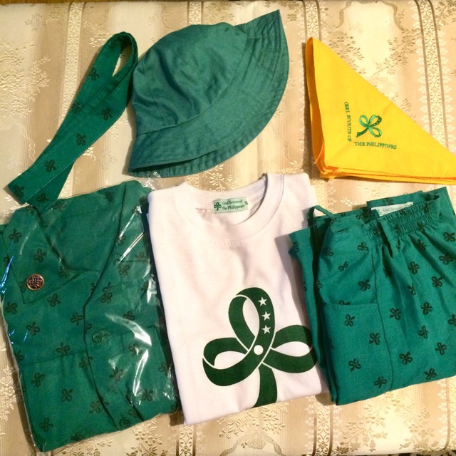 TRUE LIANCO'S GIRLSCOUT OF THE PHILIPPINES UNIFORM/ TYPE A&B/SET