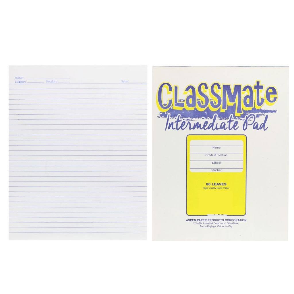 Intermediate / Long Pad Longpad 80 lvs SET OF 10 | Shopee Philippines
