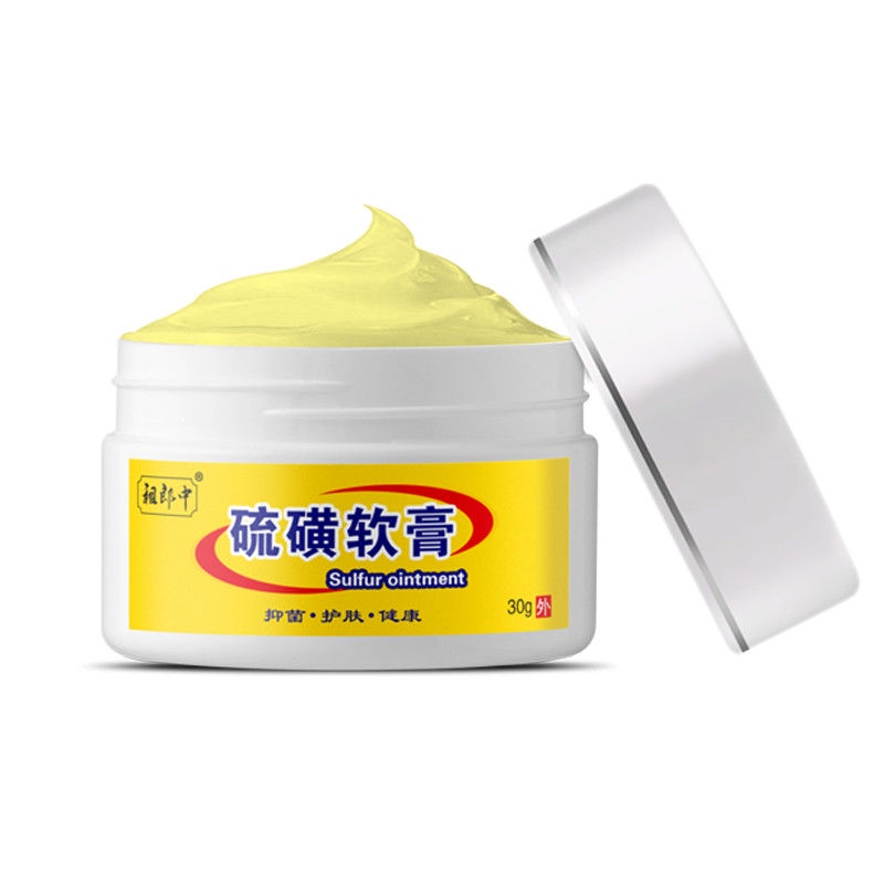 10-sulfur-ointment-medical-dry-sore-scabies-scrotum-nodules-pubic-lice