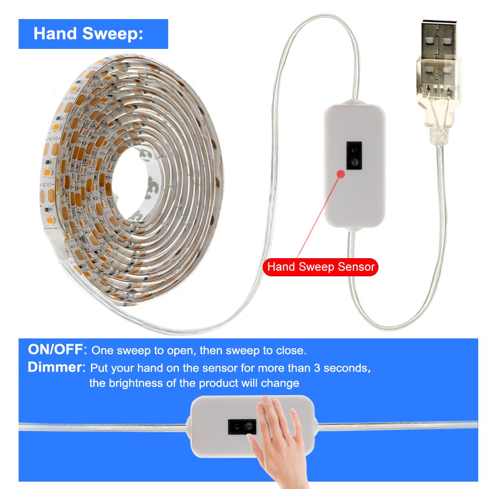 [ready stock] Super bright LED light strip Flexible light strip Light ...