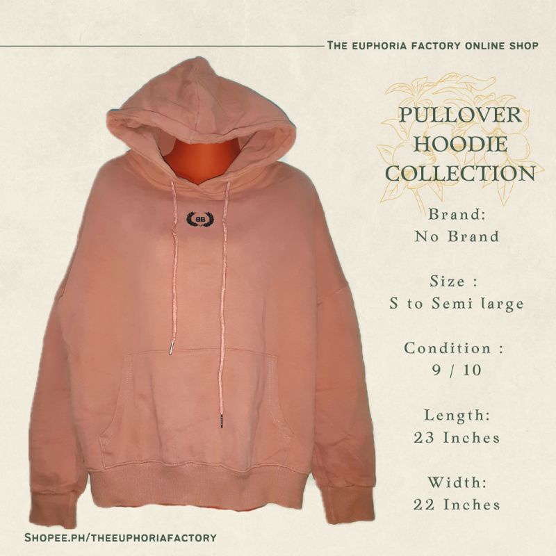 Pullover Hoodie Style Print Oversize Unisex Aesthetic Pullover Hoodie  Jackets Oversized Jacket | Shopee Philippines