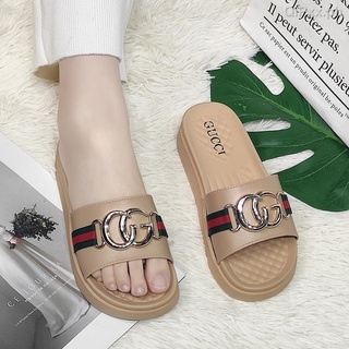 Thick sole gucci discount slides