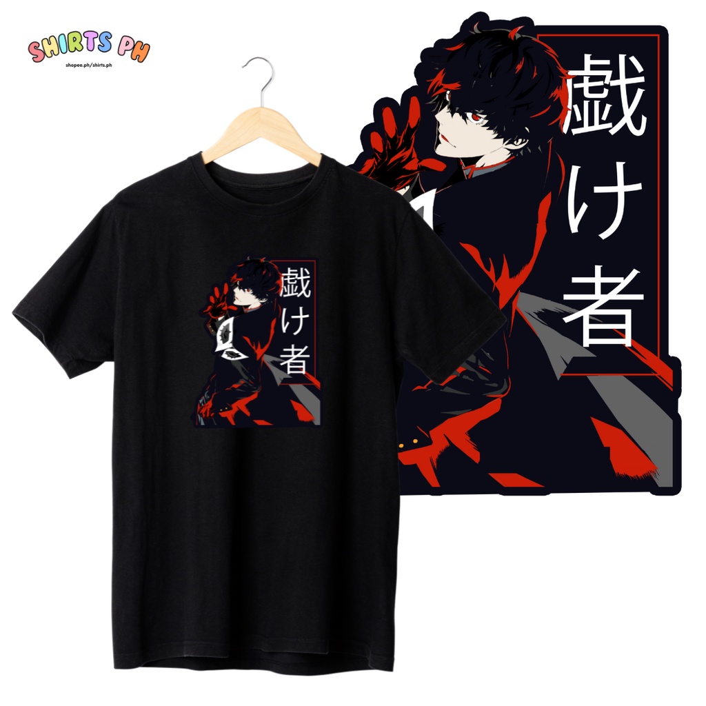 Persona 5 Anime Shirt Tshirt for Men for Women | Shirts.PH | Shopee ...