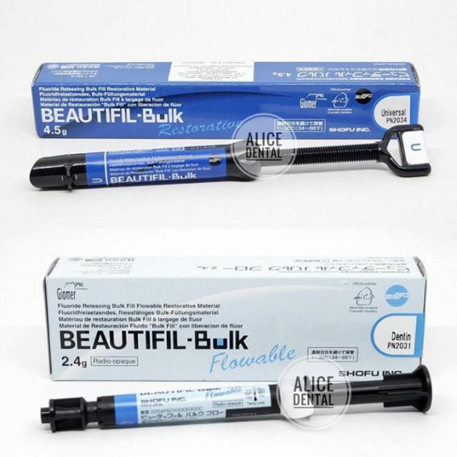 Bulkfill Shofu Beautifil Composite / Resin Composite Flow Packable