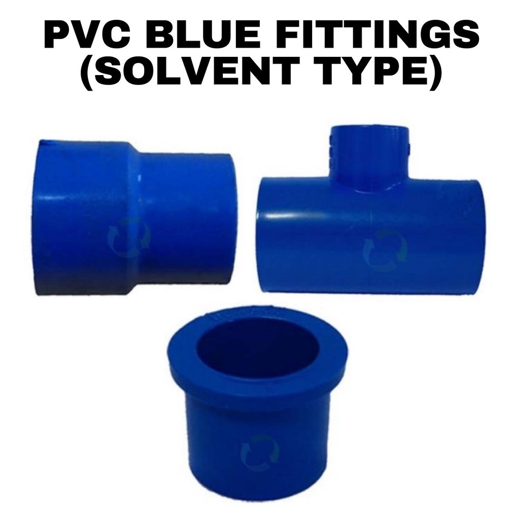 PVC Blue Fittings 1/2" to 2" ( Coupling Reducer , Tee , Bushing Reducer