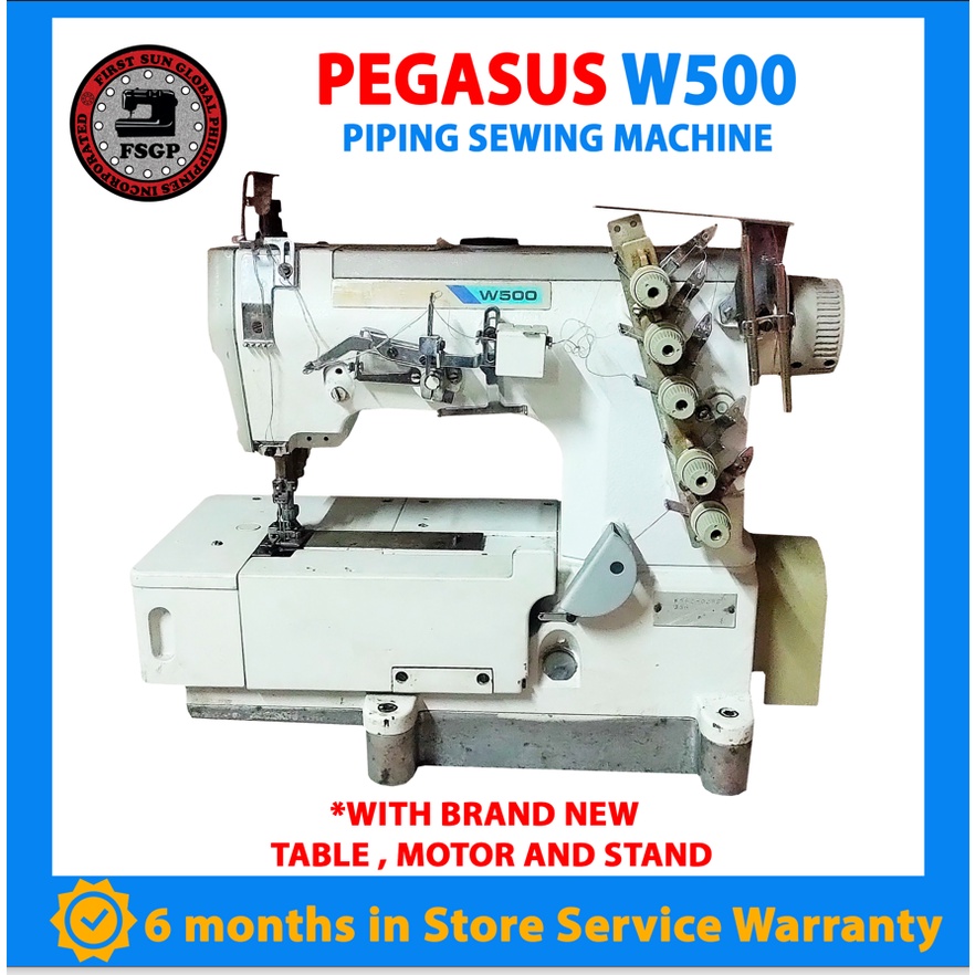 Pegasus W500 / Kingtex / Siruba Coverstitch Piping Machine Box Type/L