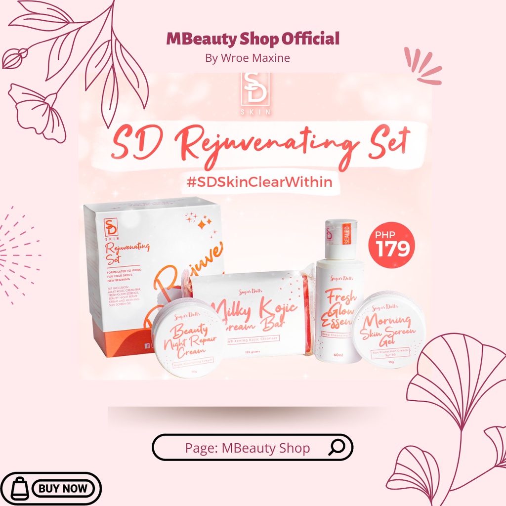 Sugar Dolls Rejuvenating Set Shopee Philippines