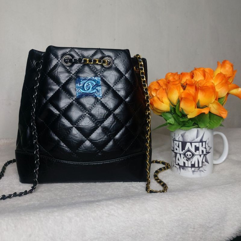 Chanel hotsell inspired backpack