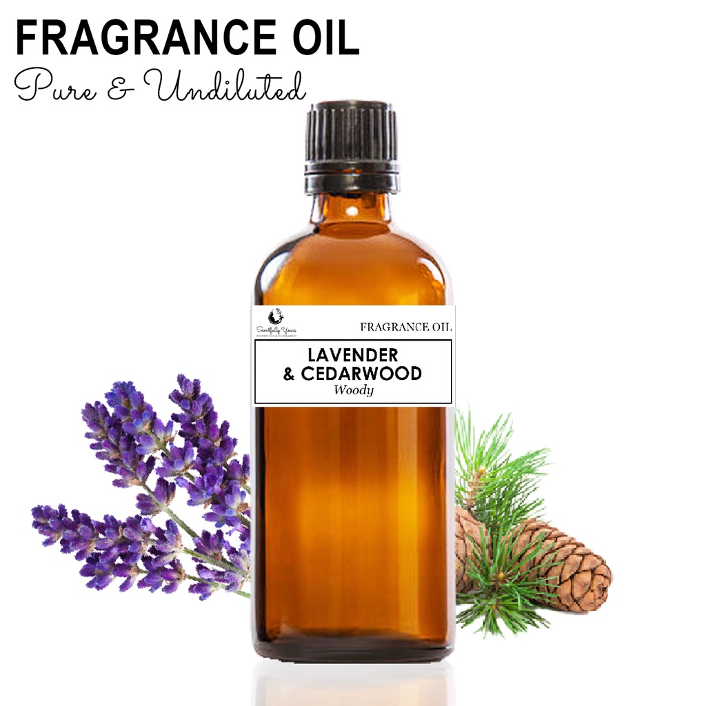 LAVENDER & CEDARWOOD Woody Fragrance Oil (50ml 100ml) Shopee