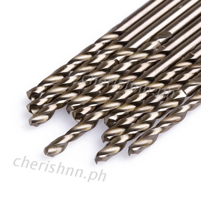 10 Stück HSS Spiralbohrer 0,4 Mm – Micro-Bohrer Aus Hochgeschwindigkeitsstahl Für Metall, Holz, Kunststoff