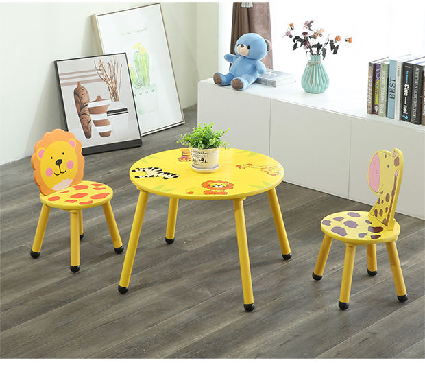 Children's Table and Chair Set Kindergarten Baby Dining Table and Chair