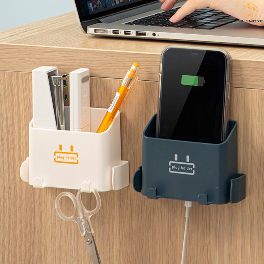 【JJ】 Multifunctional Wall Hanging Storage Box Free Punch Creative ...