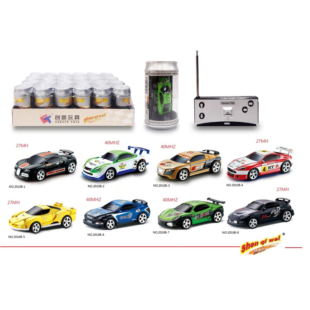 Mini Remote Control Micro Racing Car in Coke Can | Shopee Philippines