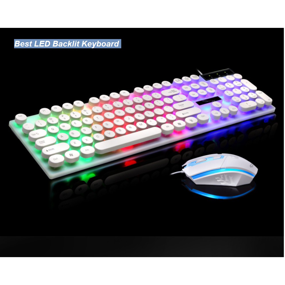 Gaming keyboard led online light