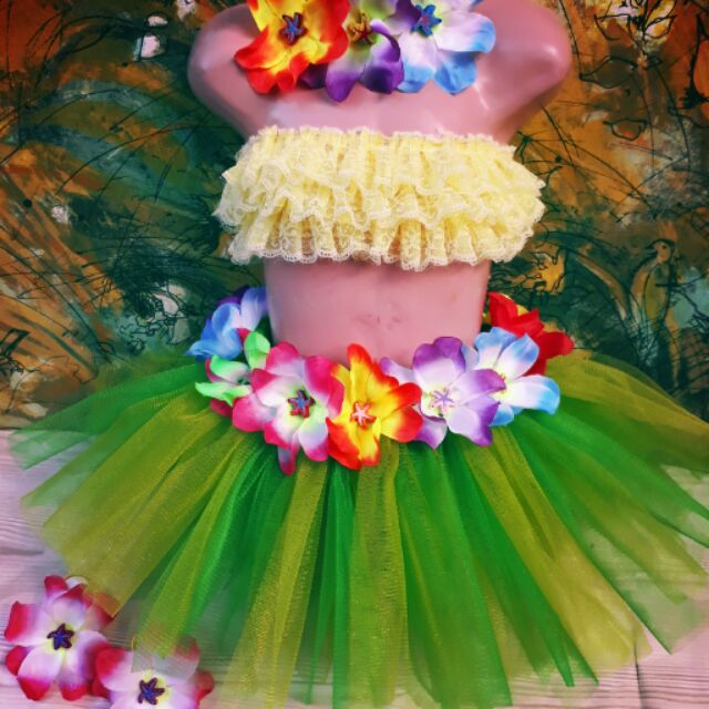 Hawaiian-Inspired Tutu Dress 2024