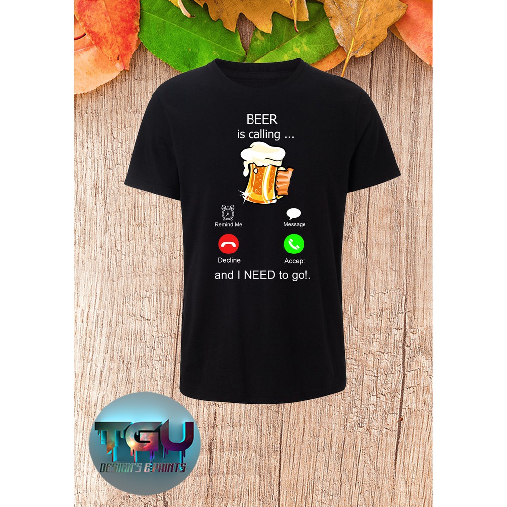 Beer Is Calling Beer Funny T-Shirt For Men Women, VitomeStore