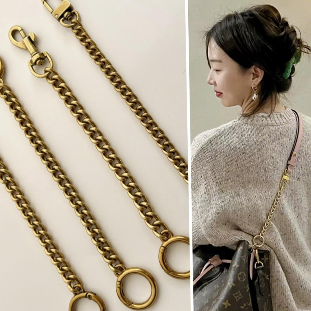 bag chain strap Bag Strap Chain with Metal Accessories Extension Chain ...