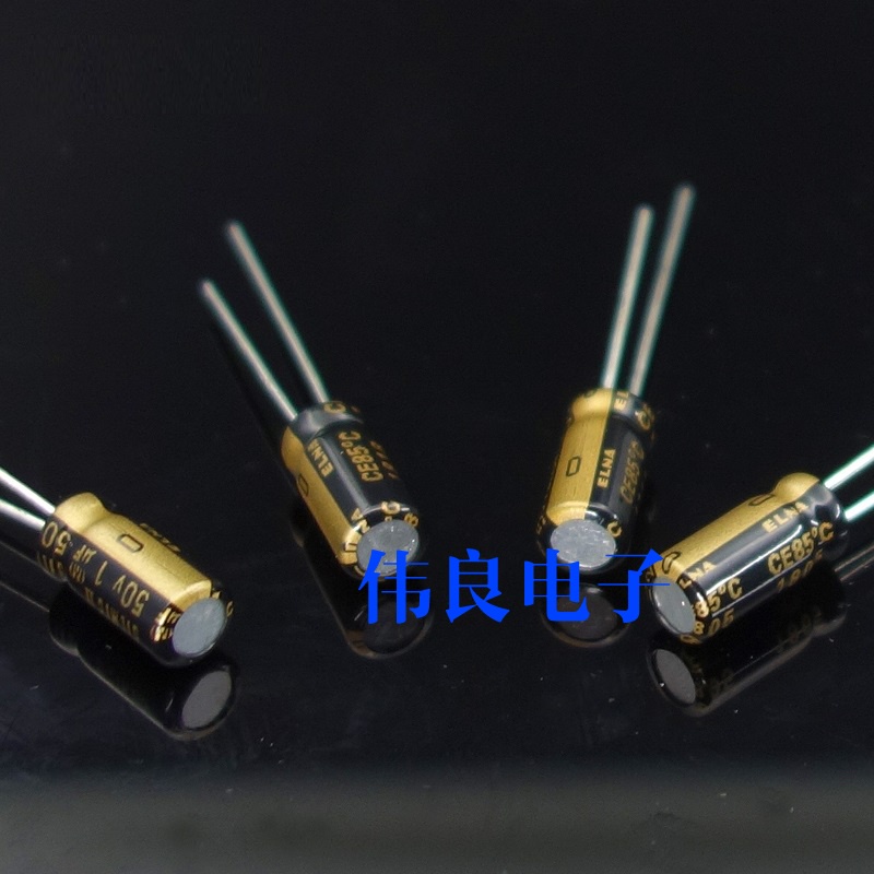 Elna SILMIC II Audio Grade Radial Electrolytic Capacitor 470uf - Foto 6