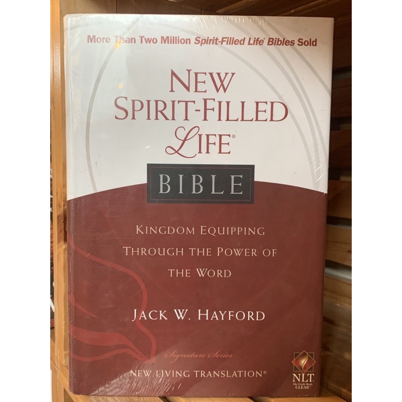 NLT Spirit-Filled Life Bible Jack Hayford Hardcover | Shopee Philippines