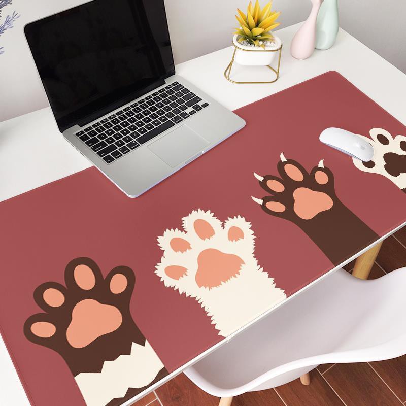 Girl Heart Mouse Pad Oversized Cat Corgi Dog Custom Cute Computer Desk ...