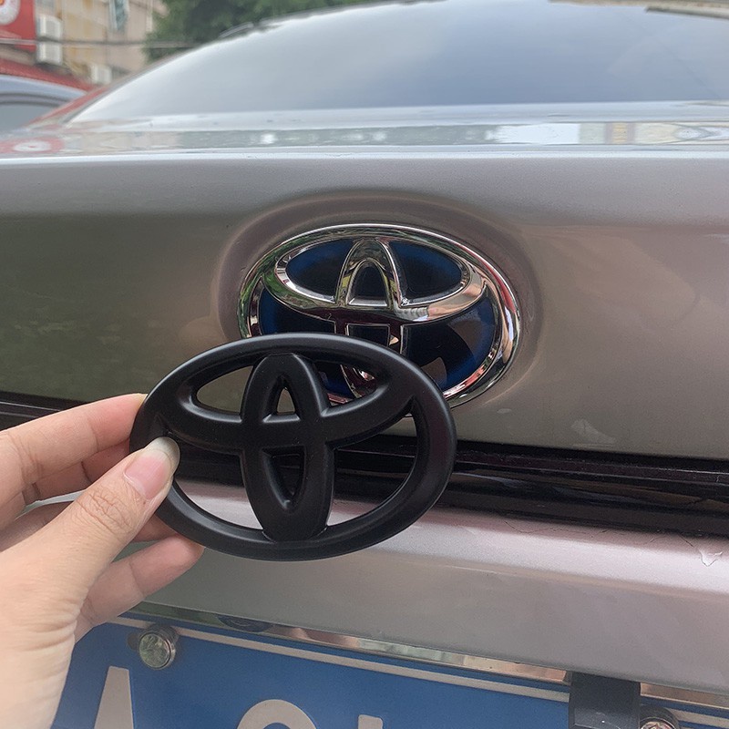Universal For Toyota Steering Wheel Front Rear Emblem Badge Logo ...
