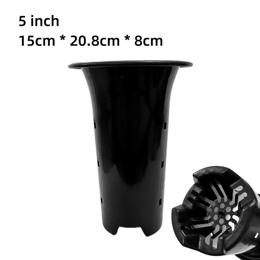 High Quality Mother Plant Black Plastic Tall Round Pot Shopee Philippines